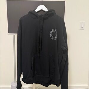 CHROME HEARTS LAS VEGAS EXCLUSIVE HOODIE BLACK SIZE LARGE